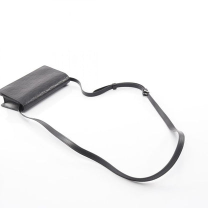 Celine Shoulder Bag Triomphe Horizontal Sleeve 10k773fqd Black Leather Triomphe