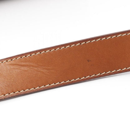 Celine Shoulder Bag Macadam Dark Brown/brown PVC Coated Canvas Leather Macadam