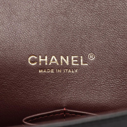 Chanel Shoulder Bag Matelasse 34 Classic Maxi W Flap A58601 Black Calf Leather