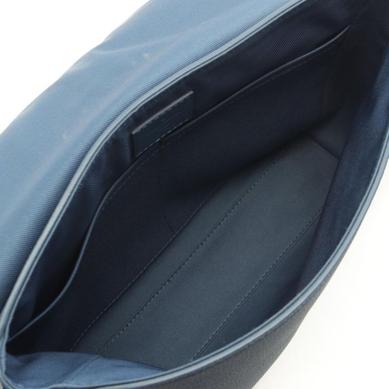 Louis Vuitton Shoulder Bag Take Off Messenger M23709 Blue Leather Take Off