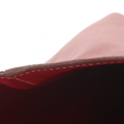 Hermes Tote Bag Double Sens 28 Rouge Ash/rouge Cazac Leather Double Sens 28