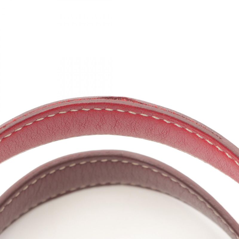 Hermes Tote Bag Double Sens 28 Rouge Ash/rouge Cazac Leather Double Sens 28