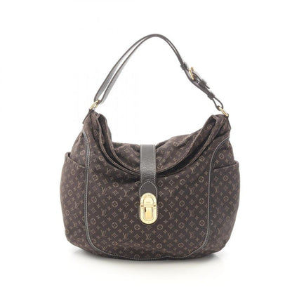 Louis Vuitton Shoulder Bag Romance M56699 Fusan Canvas Leather Romance Women