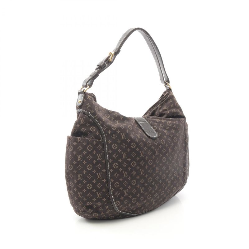 Louis Vuitton Shoulder Bag Romance M56699 Fusan Canvas Leather Romance Women