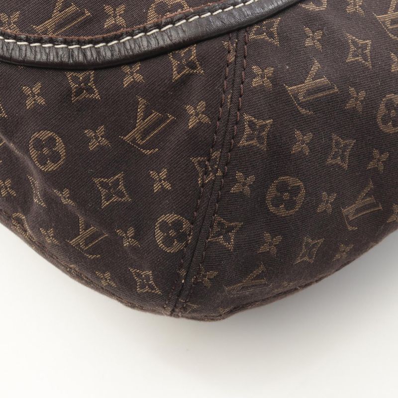 Louis Vuitton Shoulder Bag Romance M56699 Fusan Canvas Leather Romance Women