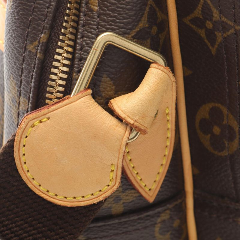 Louis Vuitton Shoulder Bag Reporter GM M45252 PVC Coated Canvas Leather