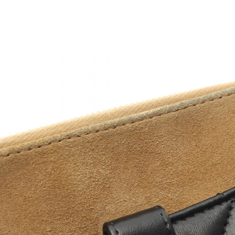 Chanel Shoulder Bag Matelasse Phone Case Ap4743 Black/camel Lambskin Suede