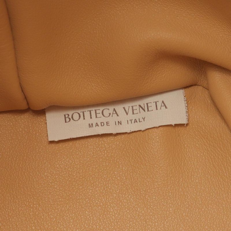 Bottega Veneta Handbag BEAK Beige Leather BEAK Handbag Women Used A