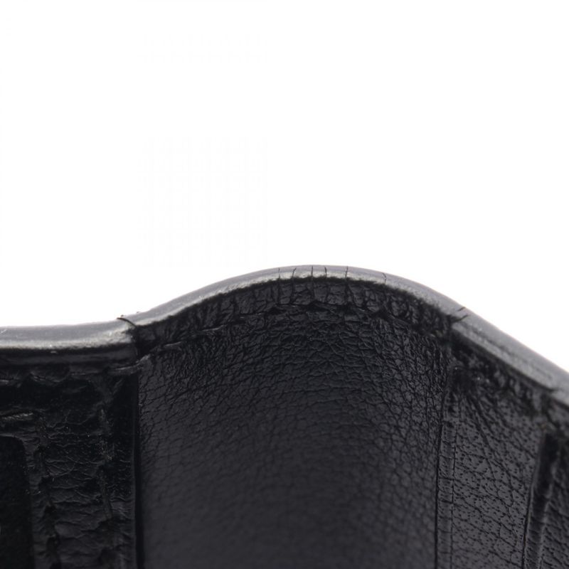 Hermes Bifold Long Wallet Bearn Souffle Black Calf Bearn Bifold Long Wallet