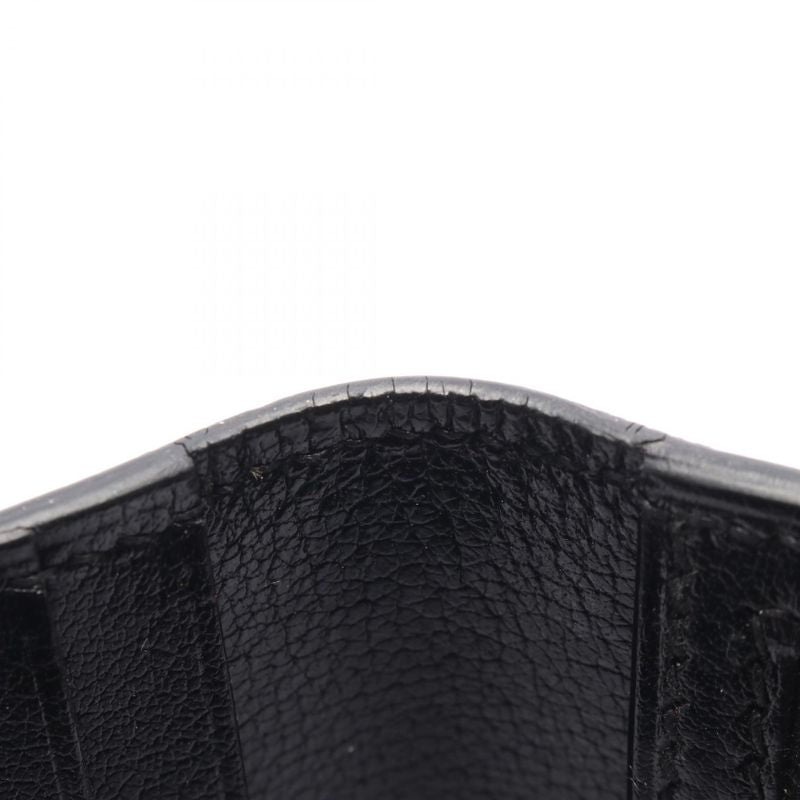 Hermes Bifold Long Wallet Bearn Souffle Black Calf Bearn Bifold Long Wallet