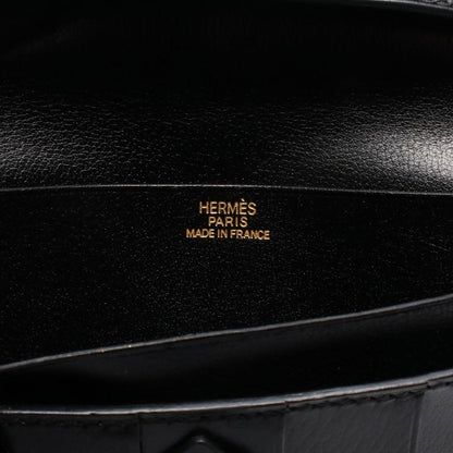 Hermes Bifold Long Wallet Bearn Souffle Black Calf Bearn Bifold Long Wallet