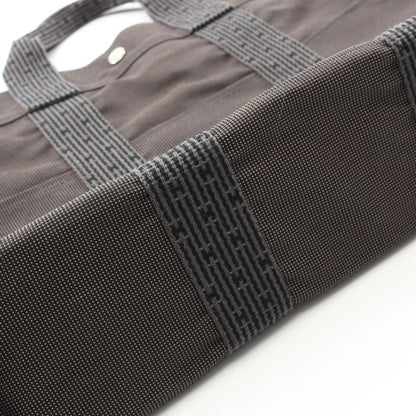 Hermes Tote Bag Her Line MM Grey Cotton Her Line Tote MM Unisex Used A