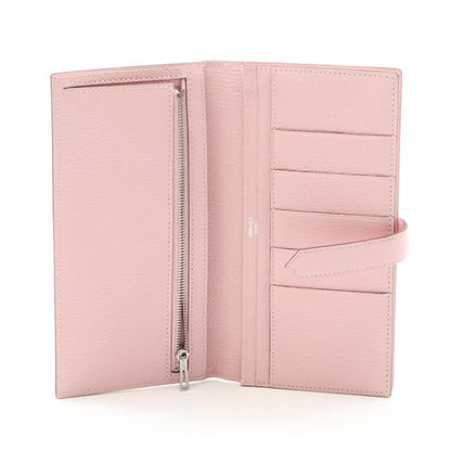 Hermes Bifold Long Wallet Bearn Souffle Rose Sakura Leather Bearn Souffle Rose
