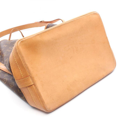 Louis Vuitton Shoulder Bag Noe M42224 PVC Coated Canvas Leather Noe Ladies Used