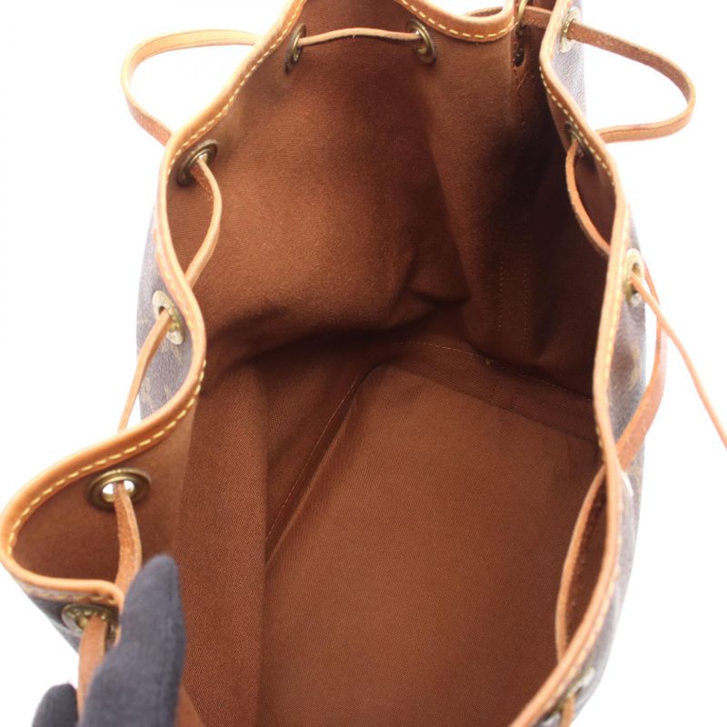 Louis Vuitton Shoulder Bag Noe M42224 PVC Coated Canvas Leather Noe Ladies Used