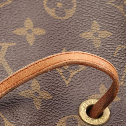 Louis Vuitton Shoulder Bag Noe M42224 PVC Coated Canvas Leather Noe Ladies Used