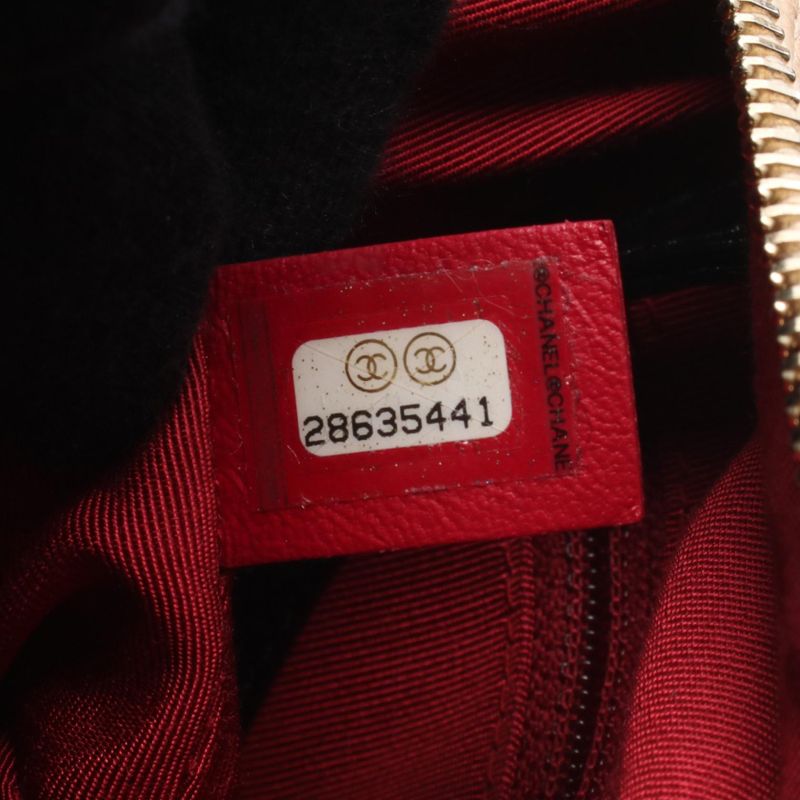 Chanel Shoulder Bag Gabrielle De Chanel Small Hobo A91810 Beige/black Leather