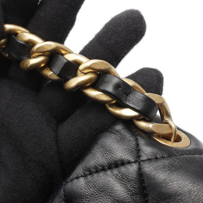 Chanel Shoulder Bag Mini Matelasse As3205 Black Lambskin Matelasse Small Flap