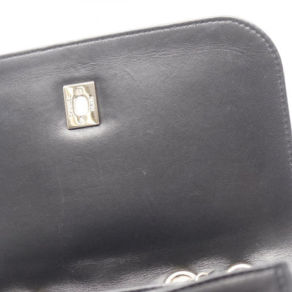 Chanel Shoulder Bag Matelasse A57896 Black Lambskin Matelasse Chain Shoulder