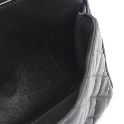 Chanel Shoulder Bag Matelasse A57896 Black Lambskin Matelasse Chain Shoulder