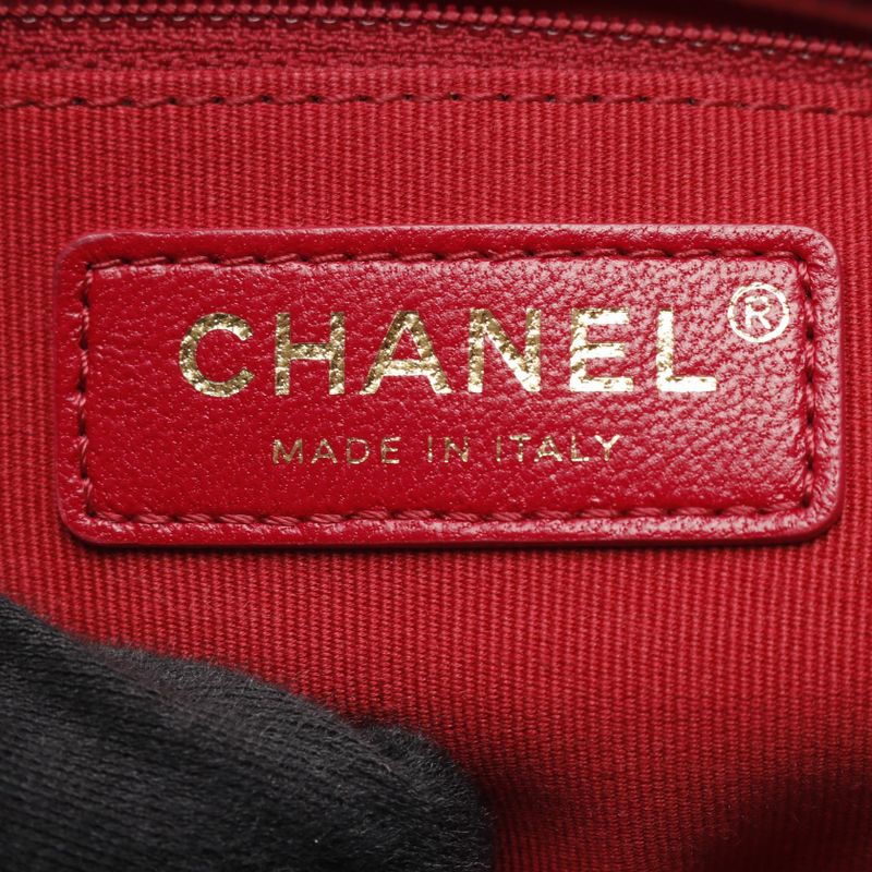 Chanel Shoulder Bag Matelasse Black Fabric Matelasse Chain Shoulder Women Used A