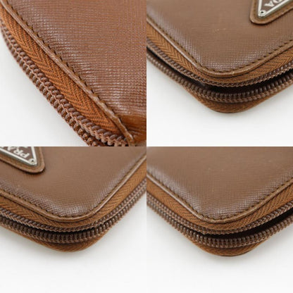 Prada Triangle Logo Leather _ Coin Case