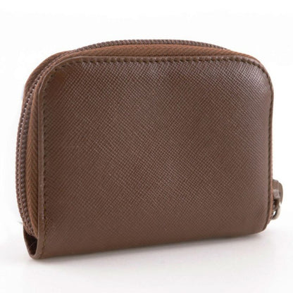 Prada Triangle Logo Leather _ Coin Case