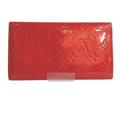 Louis Vuitton Monogram Vernis Porte Trésor International M91165 Wallet Trifold