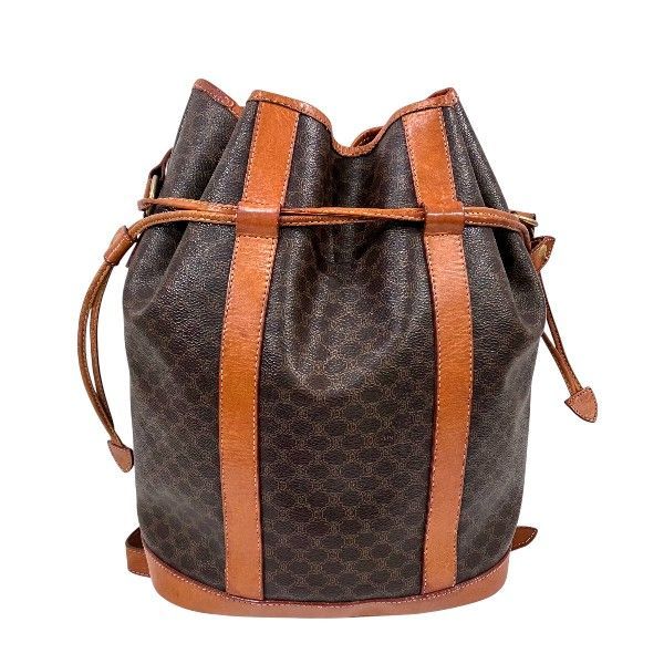 Celine Macadam Drawstring Bag Shoulder Bag Women