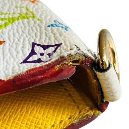 Louis Vuitton Monogram Multicolor Portefeuille Antholite M93750 Long Wallet