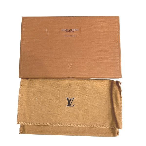 Louis Vuitton Monogram Vernis Porte Trésor International M91165 Wallet Trifold