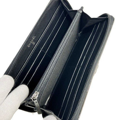 Chanel Boy Chanel Round Zipper No 21 Shardware Long Wallet Women