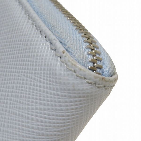 Prada Saffiano Triangle Logo 1pp122 Key Case Coin Case Women