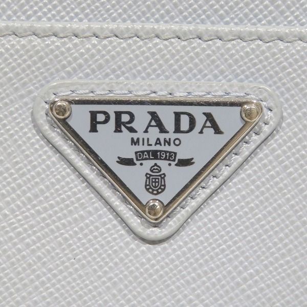 Prada Saffiano Triangle Logo 1pp122 Key Case Coin Case Women