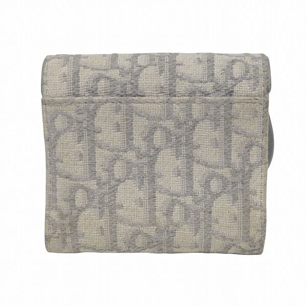 Dior Saddle Lotus Trotter Trifold Wallet Women