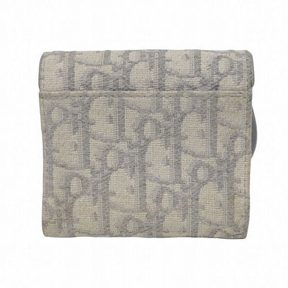 Dior Saddle Lotus Trotter Trifold Wallet Women