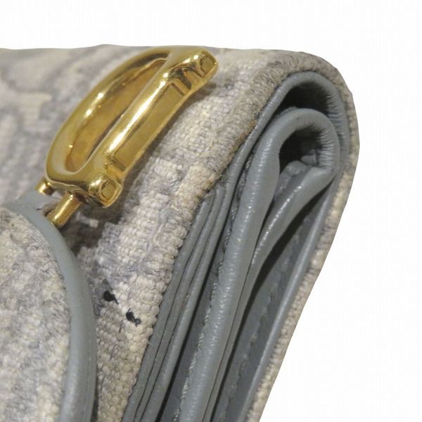 Dior Saddle Lotus Trotter Trifold Wallet Women