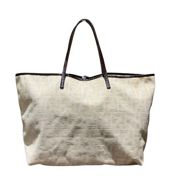 Fendi Zucca Pattern Bag Handbag Tote Bag Women