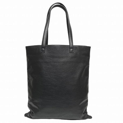 Bulgari Collezione 34985 Leather Black Bag Tote Bag Unisex