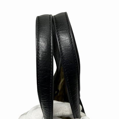 Bulgari Collezione 34985 Leather Black Bag Tote Bag Unisex