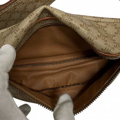 Celine Macadam Beige Bag Waist Pouch Body Bag Women