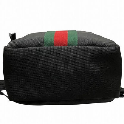 Gucci Sherry 495558 Web Stripe 2way Backpack Bag Backpack Unisex