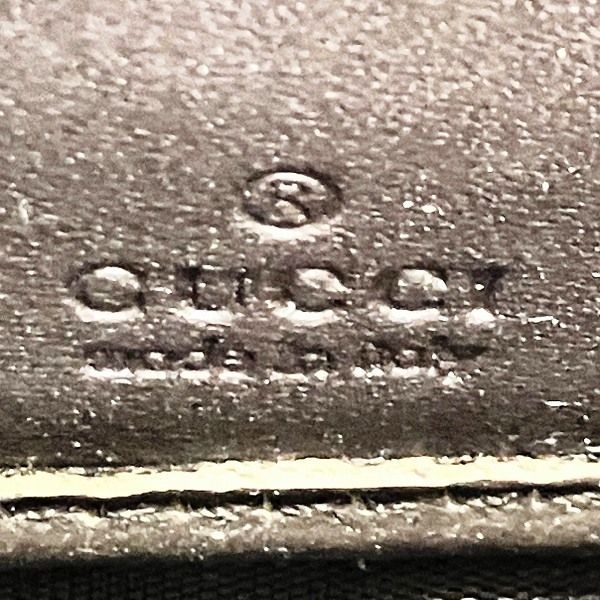 Gucci Sherry Line 408831 GG Supreme Bee Round Zipper Wallet Long Wallet Unisex