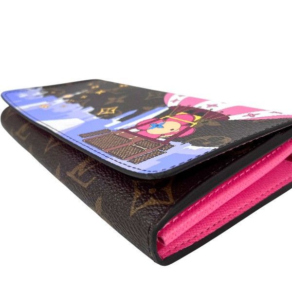 Louis Vuitton Monogram Portefeuille-sarah Vivienne M68491 Long Wallet For Women