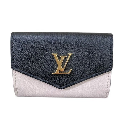 Louis Vuitton Portefeuille Lock Mini M80984 Mini Wallet Trifold Coin Case Women
