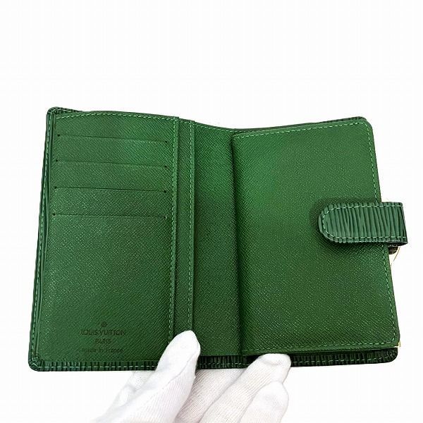 Louis Vuitton Epi Portefeuille Viennois M63244 Bifold Wallet For Women