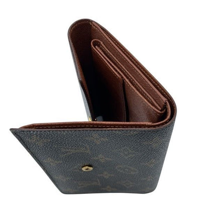 Louis Vuitton Monogram Porte Trésor Étui Papier M61202 Trifold Wallet Unisex