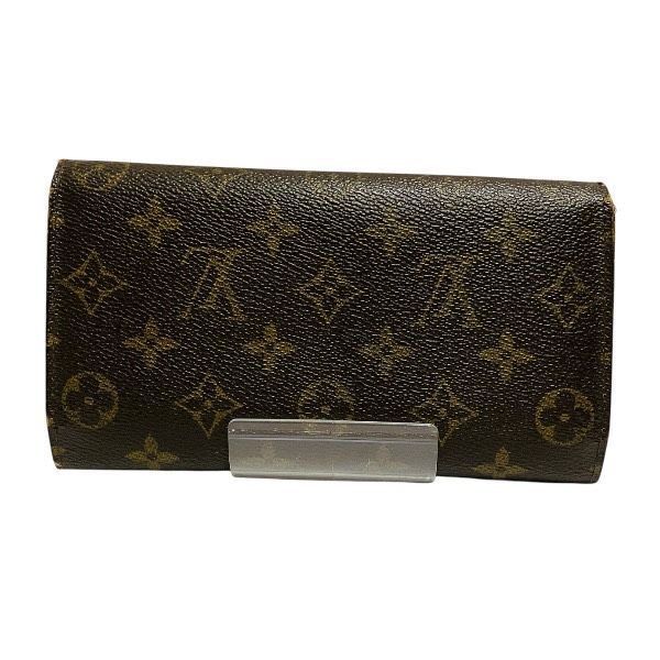 Louis Vuitton Monogram Portefeuille International M61217 Long Wallet Unisex
