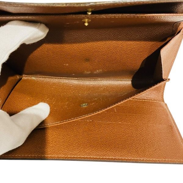 Louis Vuitton Monogram Portefeuille International M61217 Long Wallet Unisex