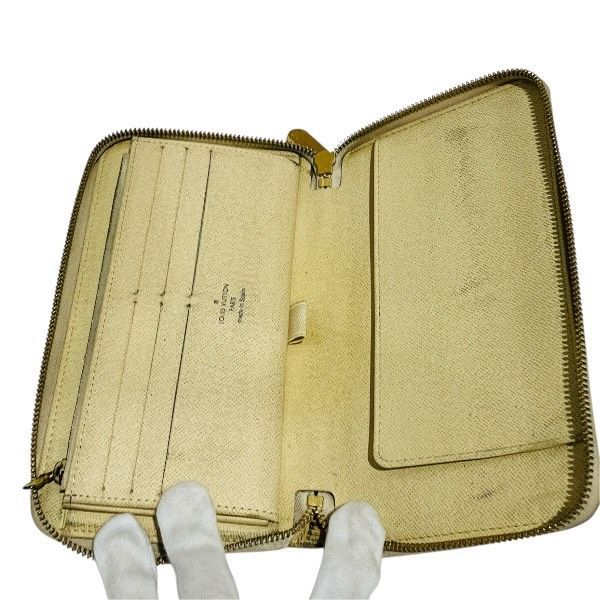 Louis Vuitton Damier Azure Zippy Organizer N60012 Long Wallet Unisex